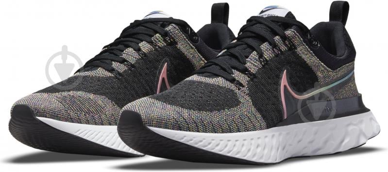 Кроссовки мужские Nike ReactINFINITY Run Flyknit 2 BT DD6790-001 р.44 черные - фото 1 Кроссовки мужские Nike ReactINFINITY Run Flyknit 2 BT DD6790-001 р.44 черные - фото 1