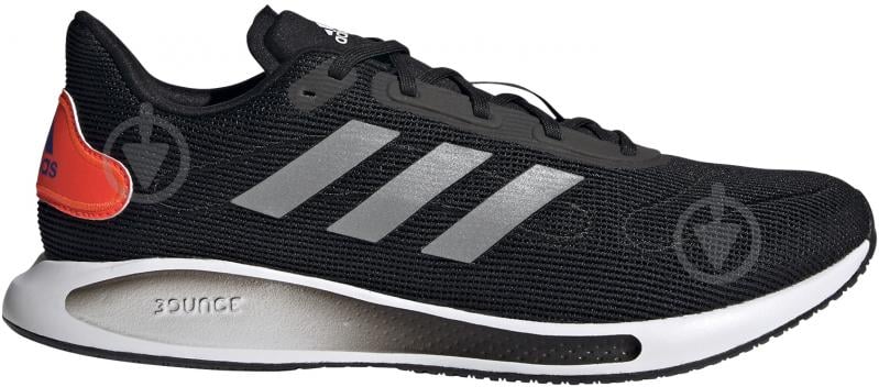 Кроссовки мужские летние Adidas GALAXAR RUN FW1187 р.41 1/3 черные - фото 1