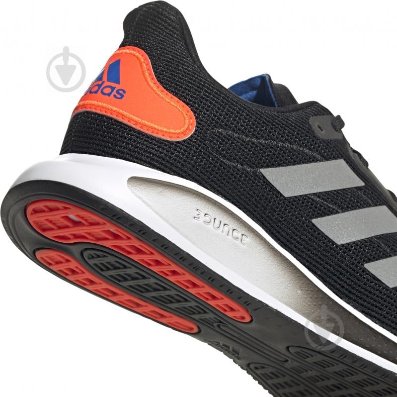 Кроссовки мужские летние Adidas GALAXAR RUN FW1187 р.41 1/3 черные - фото 9