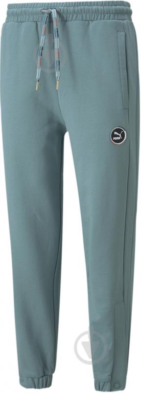 Штани Puma T7 GO FOR Sweatpants TR 53417650 р. XL бірюзовий - фото 4