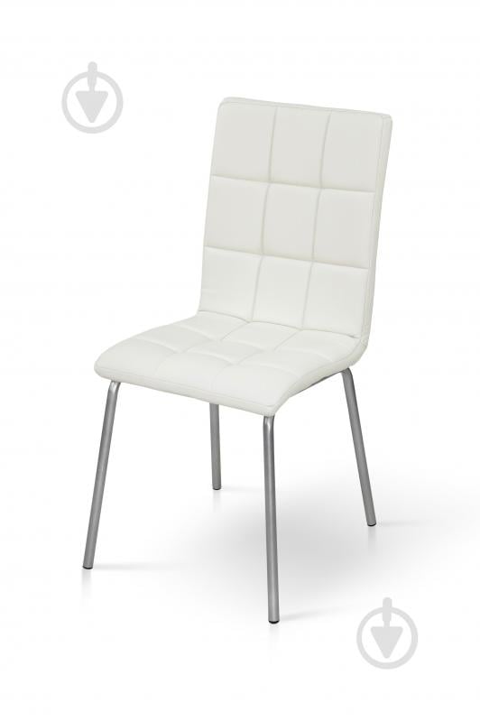 Стул обеденный Аманда серый/белый - фото 1