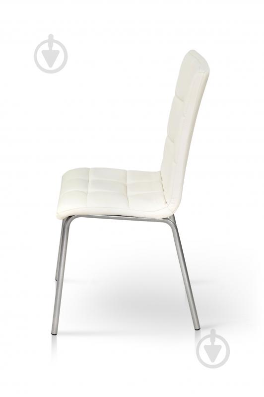 Стул обеденный Аманда серый/белый - фото 3