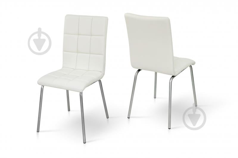 Стул обеденный Аманда серый/белый - фото 2