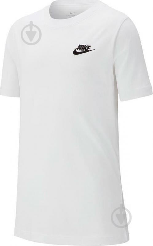 Футболка Nike TEE EMB FUTURA AR5254-100 р.L белый - фото 1