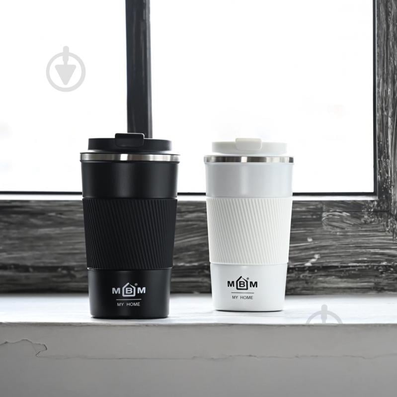 Термочашка MVM 380 мл KP-28 S White - фото 10 Термочашка MVM 380 мл KP-28 S White - фото 10