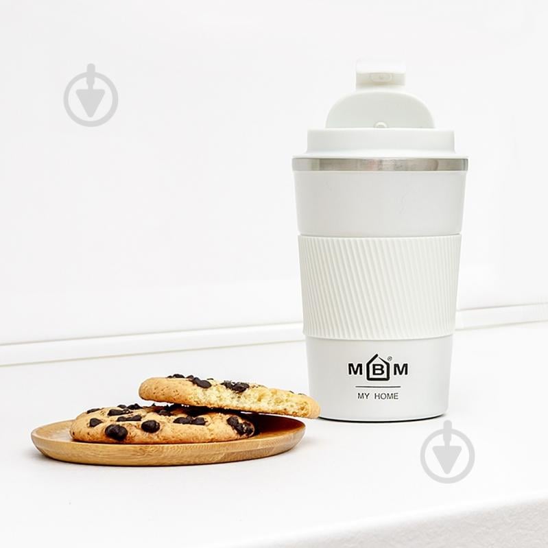 Термочашка MVM 380 мл KP-28 S White - фото 2 Термочашка MVM 380 мл KP-28 S White - фото 2