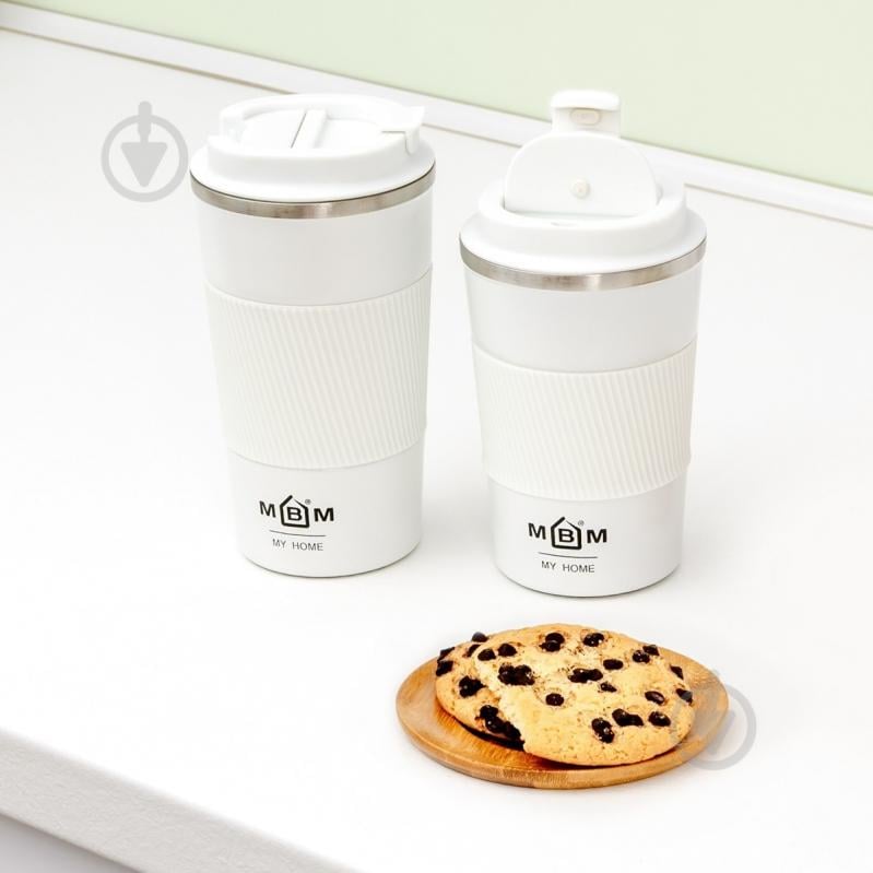 Термочашка MVM 380 мл KP-28 S White - фото 7 Термочашка MVM 380 мл KP-28 S White - фото 7