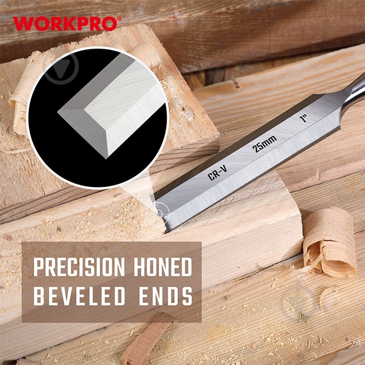 Стамеска WORKPRO WP243010 - фото 8