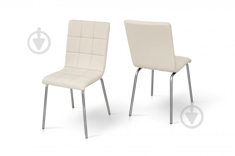 Стул обеденный Аманда серый/молочный - фото 1