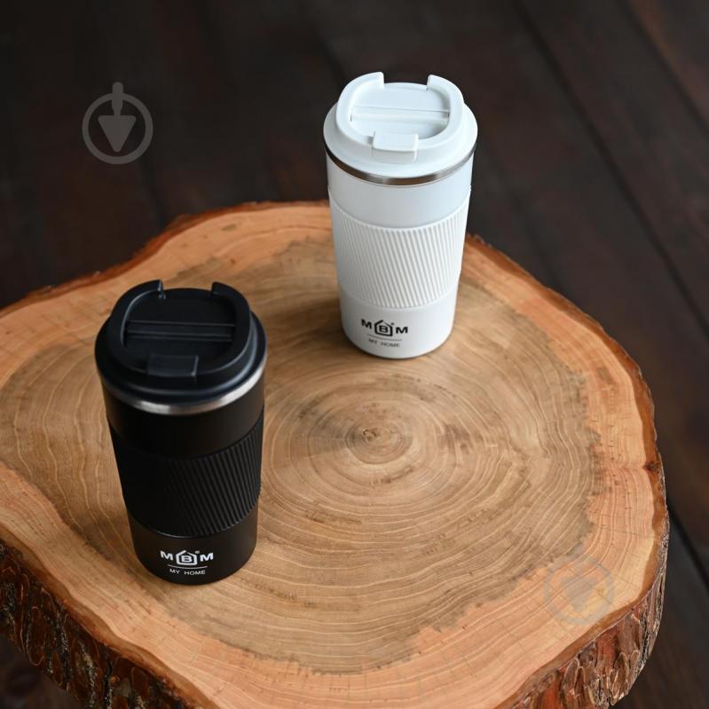 Термочашка MVM 380 мл KP-28 S Black - фото 15