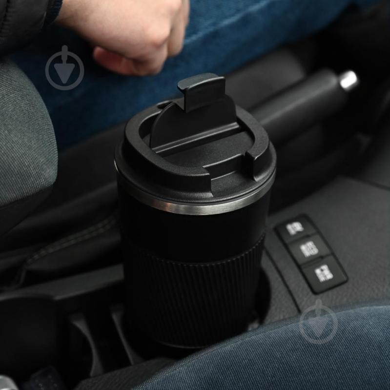 Термочашка MVM 380 мл KP-28 S Black - фото 9