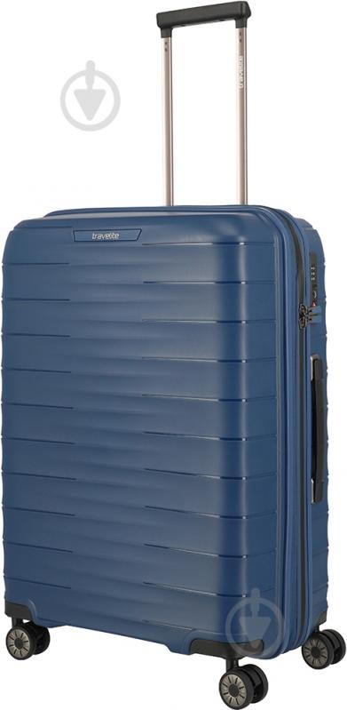 Чемодан Travelite 73 л синий - фото 1