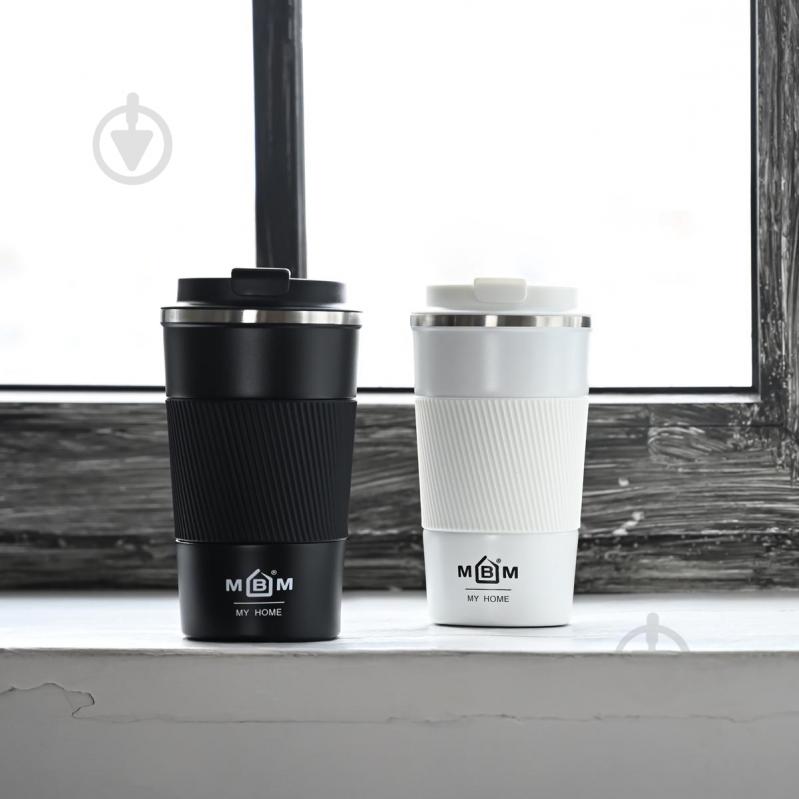 Термочашка MVM 510 мл KP-28 M White - фото 14