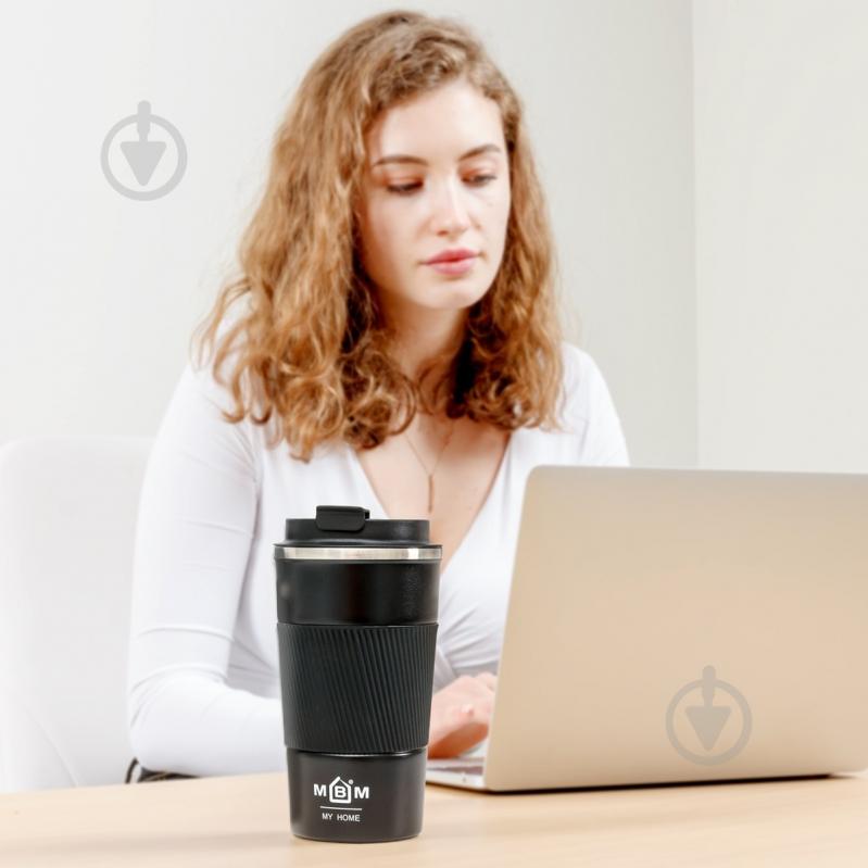 Термочашка MVM 510 мл KP-28 M Black - фото 10