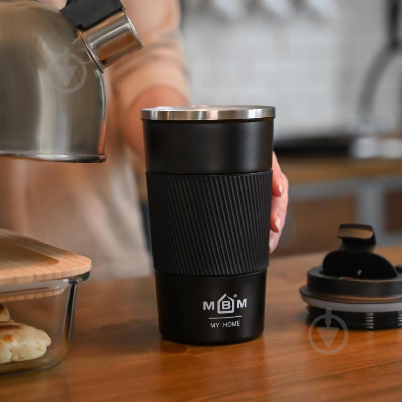 Термочашка MVM 510 мл KP-28 M Black - фото 14