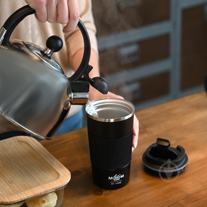 Термочашка MVM 510 мл KP-28 M Black - фото 13