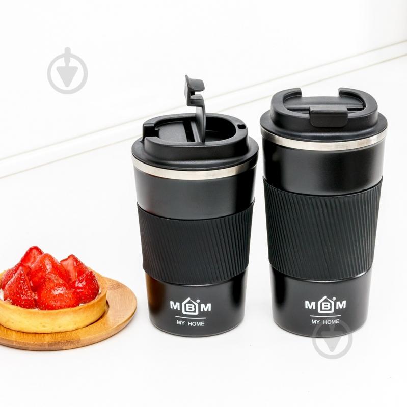 Термочашка MVM 510 мл KP-28 M Black - фото 9