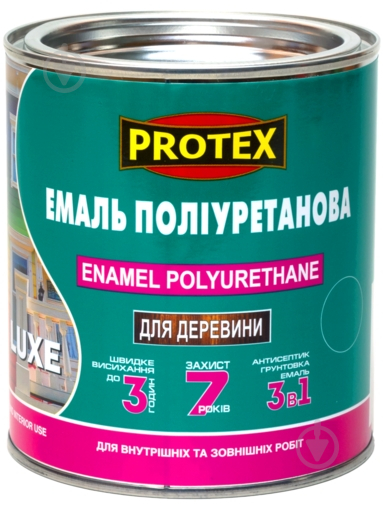 Эмаль Protex полиуретановая быстросохнущая 3в1 Luxe бежевый шелковистый мат 0,8 кг - фото 1