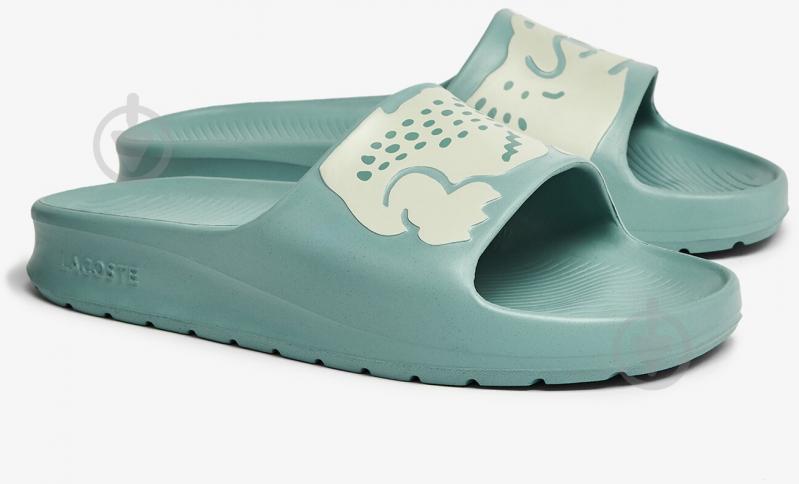 Шлепанцы Lacoste CROCO 2.0 0921 1 CFA 741CFA0034212 р.37 мятный - фото 2 Шлепанцы Lacoste CROCO 2.0 0921 1 CFA 741CFA0034212 р.37 мятный - фото 2