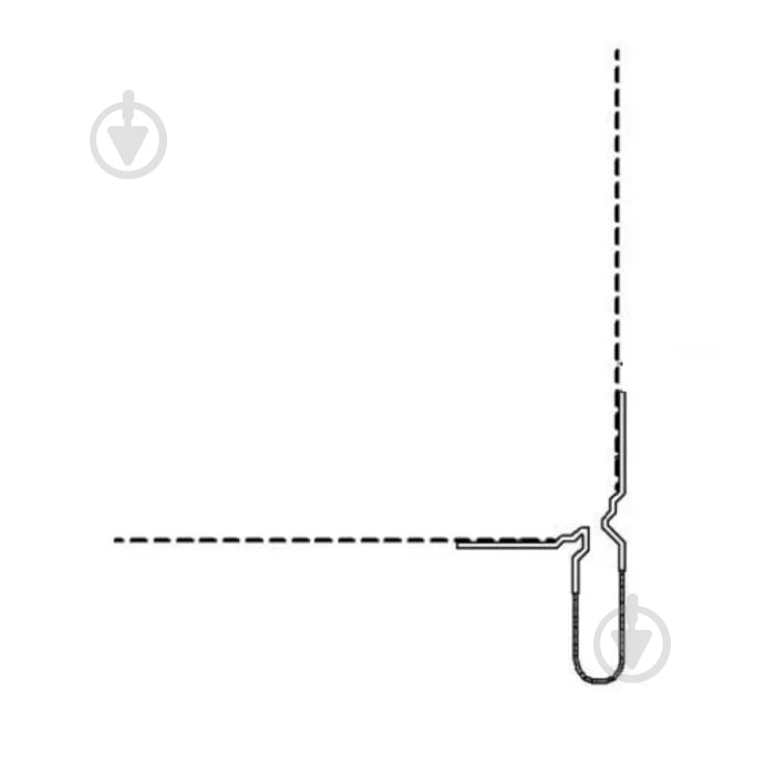 Профиль Masterplast THERMOMASTER ПВХ деформационный V-образный - фото 2