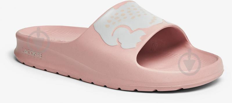 Шлепанцы Lacoste CROCO 2.0 0721 1 CFA 741CFA0035208 р.38 розовый с белым - фото 1 Шлепанцы Lacoste CROCO 2.0 0721 1 CFA 741CFA0035208 р.38 розовый с белым - фото 1