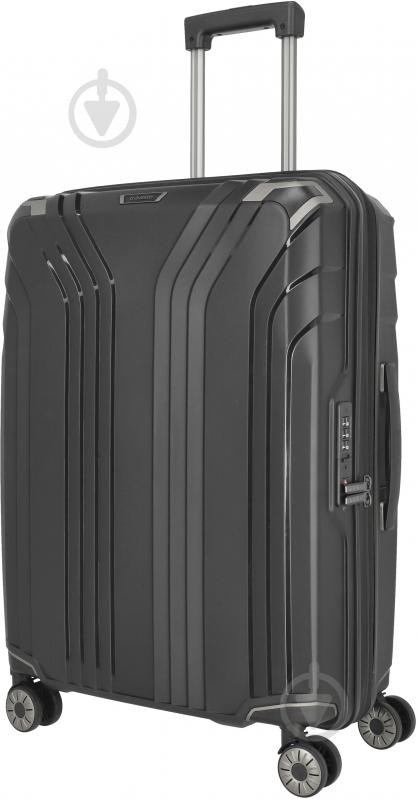 Чемодан Travelite 72 л черный - фото 1