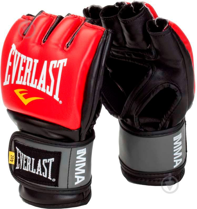 Перчатки для MMA Everlast PRO STYLE GRAPPLING GLOVES р. M 7778RSM красный - фото 1