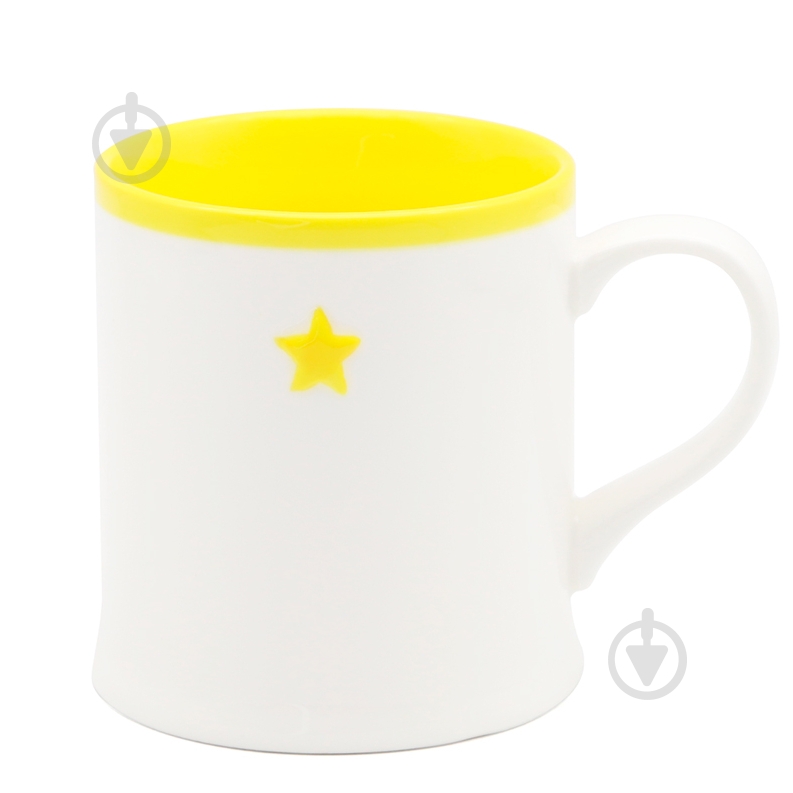 Чашка MVM Детская фантазия 300 мл желтая - фото 1