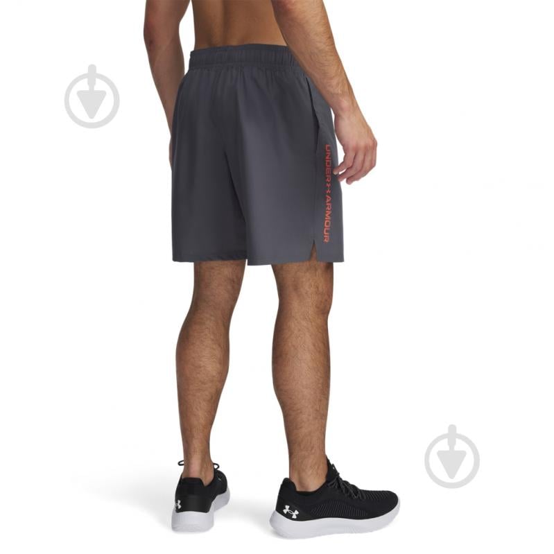 Шорти Under Armour Tech Woven Wordmark Short 1383356-026 р. S-M сірий - фото 2 Шорти Under Armour Tech Woven Wordmark Short 1383356-026 р. S-M сірий - фото 2