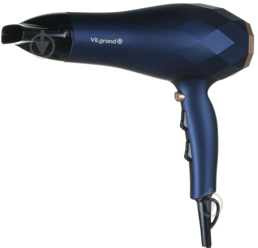 Фен ViLgrand VHD-2424TI blue - фото 1