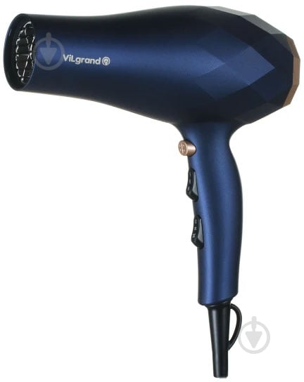 Фен ViLgrand VHD-2424TI blue - фото 4