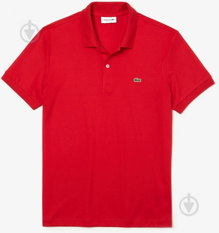 Поло Lacoste Men s S/S polo DH2050240 р.6 красный - фото 1