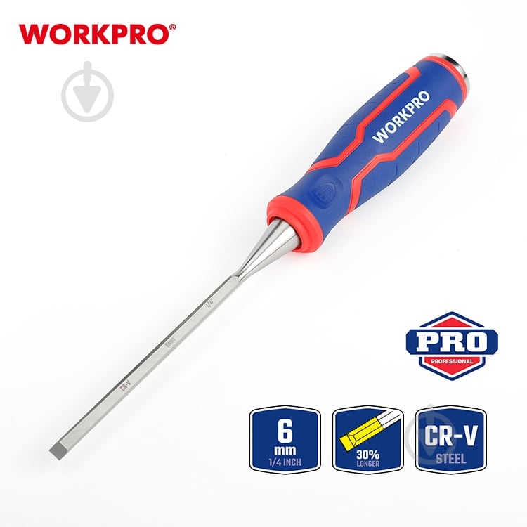 Стамеска WORKPRO WP243004 - фото 2