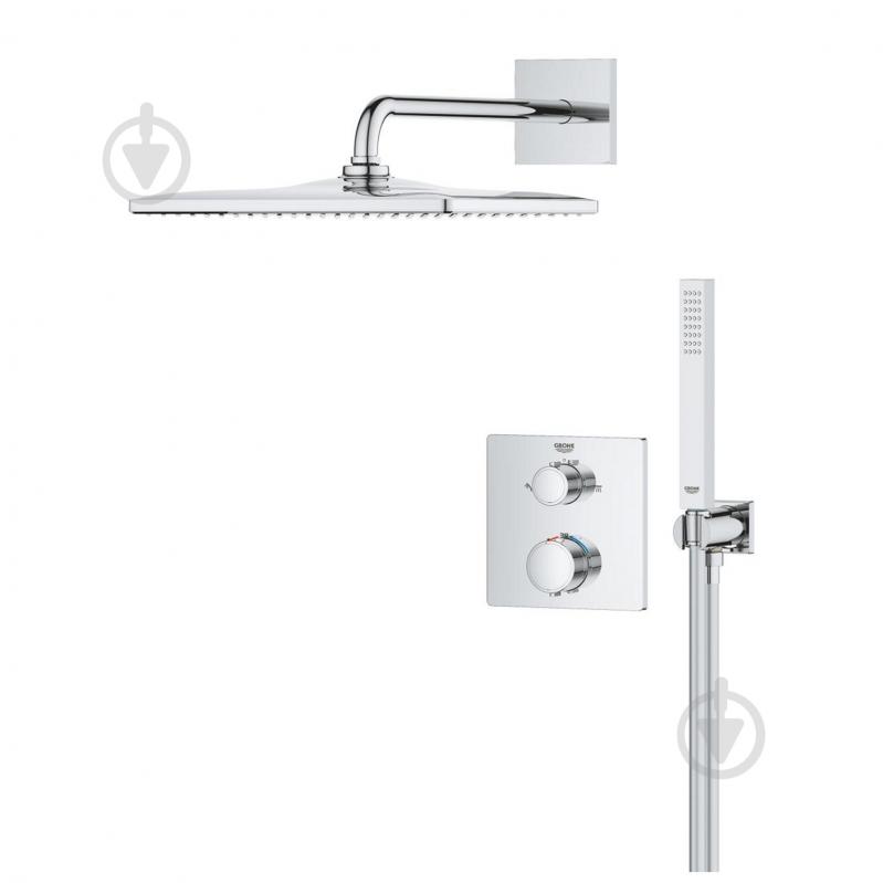 Душова система прихованого монтажу Grohe QuickFix Precision Grohtherm Cube 34881000 - фото 4