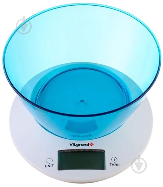 Весы кухонные ViLgrand VKS-533С_blue - фото 2