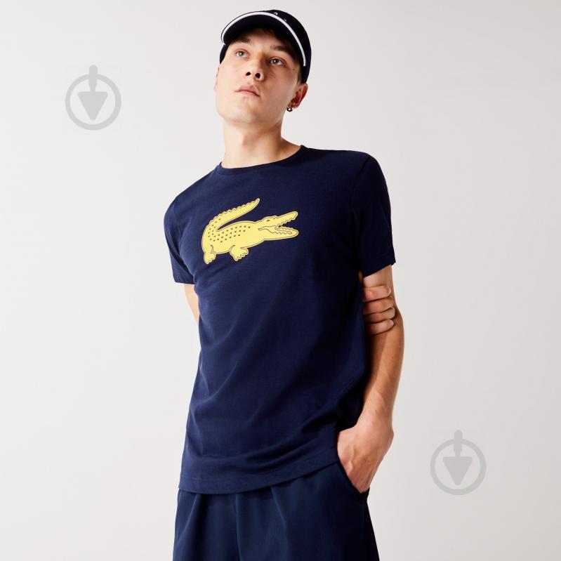 Футболка Lacoste Men s tee-shirt TH20421RH р.M синий - фото 5