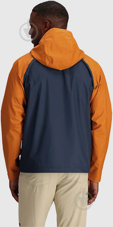 Куртка мужская Outdoor Research APOLLO RAIN JACKET 269169-2327 р.L оранжевая - фото 4