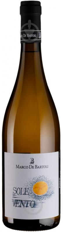 Вино Marco De Bartoli Sole e Vento сухое белое 0,75 л - фото 1 Вино Marco De Bartoli Sole e Vento сухое белое 0,75 л - фото 1