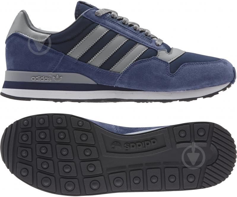 Кроссовки мужские демисезонные Adidas ZX 500 FW2812 р.40 2/3 синие - фото 5