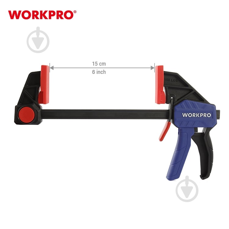 Струбцина F-подібна WORKPRO WP232035 - фото 7