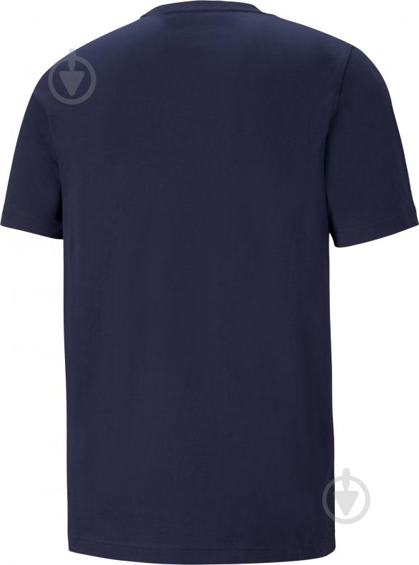 Футболка Puma ESS LOGO TEE 58666606 р.L синий - фото 2