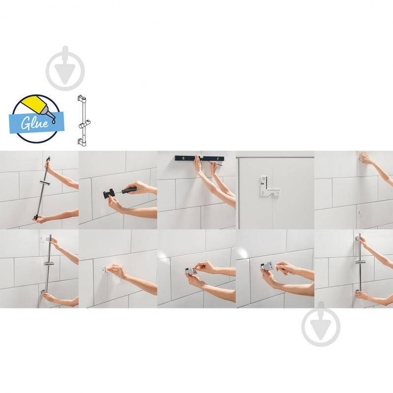 Душевой гарнитур Grohe QuickFix Vitalio Start 110 26955001 - фото 7