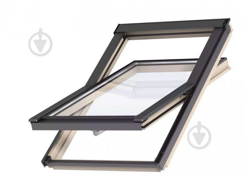 Окно мансардное RoofLITE+ 66x118 без вентиляции, нижняя ручка DPY F6A B900 - фото 1 Окно мансардное RoofLITE+ 66x118 без вентиляции, нижняя ручка DPY F6A B900 - фото 1