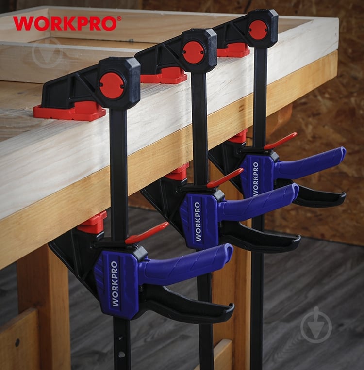 Струбцина F-образная WORKPRO WP232039 - фото 8