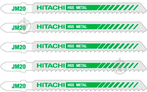 Набор пилочек для электролобзика Hitachi JM20 5 шт. 750012 - фото 1