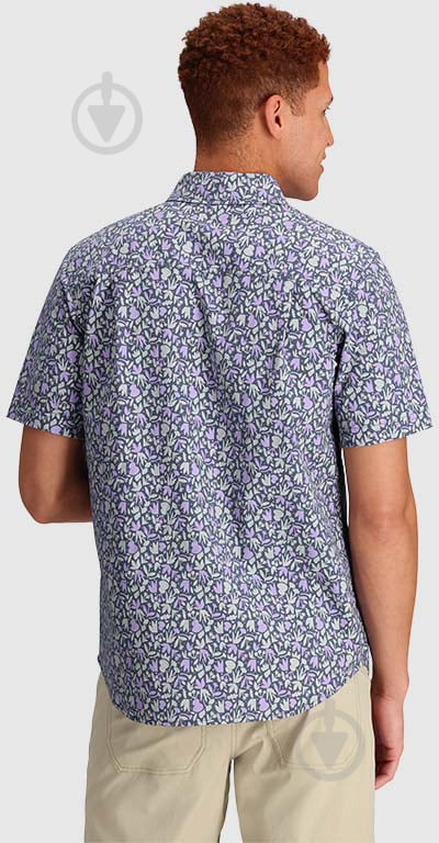 Рубашка Outdoor Research ROOFTOP S/S SHIRT 300248-2397 р. L голубой - фото 3