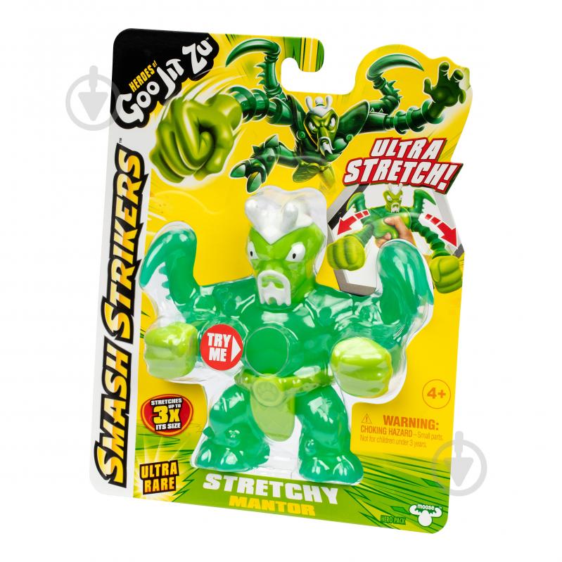 Игрушка-тянучка GooJitZu Герои Гуджитсу Мантор (Смеш Страйкерс) 124232 - фото 4 Игрушка-тянучка GooJitZu Герои Гуджитсу Мантор (Смеш Страйкерс) 124232 - фото 4