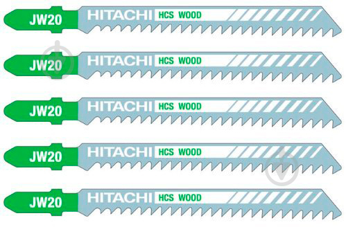 Набор пилочек для электролобзика Hitachi Hikoki 750021 5 шт. 750021 - фото 1