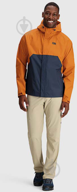 Куртка чоловіча Outdoor Research APOLLO RAIN JACKET 269169-2327 р.3XL помаранчева - фото 5