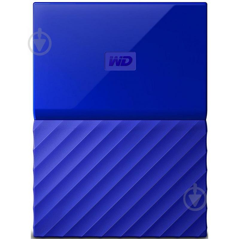 Жесткий диск Western Digital HDD external 1 ТБ Portable USB 3.0 (WDBYNN0010BBL-WESN) blue - фото 1